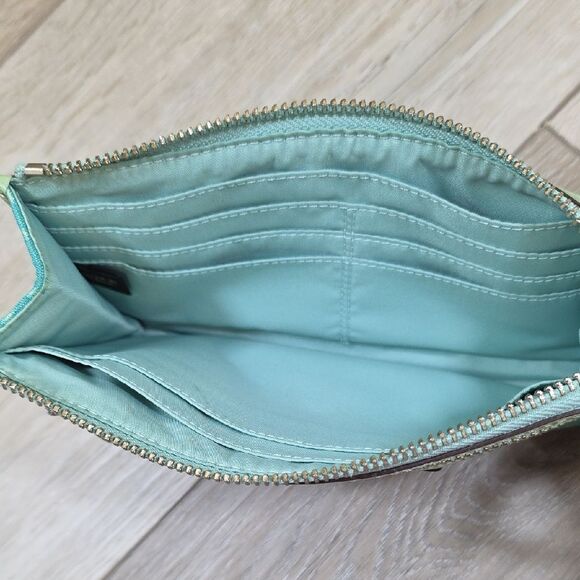 Coach Poppy Signature Tote with Matching Wallet - Picture 16 of 16